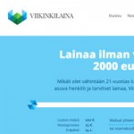 Kuvakaappaus Viikinkilaina joustoluottopalvelusta