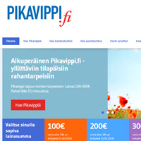 Suomen tunnetuin pikalaina Pikavippi.fi:stä