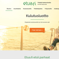 Etua.fi lainahakemuksen kilpailutus